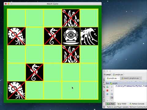 CS115 Project 2: Match Game Demo