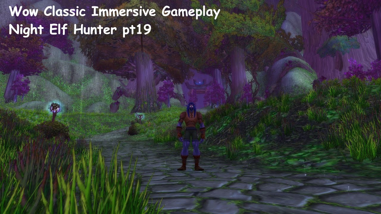 Ragekrom plays Wow Classic Chill and relaxed gameplay Night elf hunter pt19