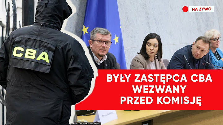 Były zastępca szefa CBA wezwany przed komisję śledczą ds. Pegasusa [NA ŻYWO]