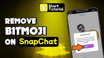 How to remove bitmoji on snapchat 2024 | Initial Solution