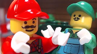 Mario and Luigi get into a heated debate