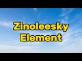 Zinoleesky - Element (lyrics)