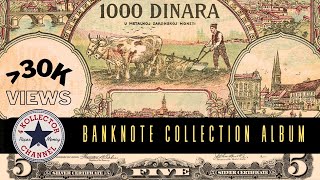 🏁 BANKNOTE COLLECTION  World Paper Money Album #banknotes #banknotescollection #banknotesoftheworld