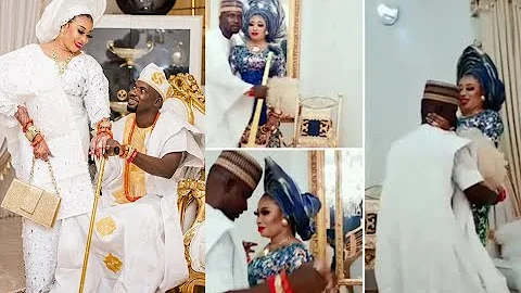 Lovely Couple! See What Lizzy Anjorin &Husband Caught Doing Inside Their multimillion Naira Mansion