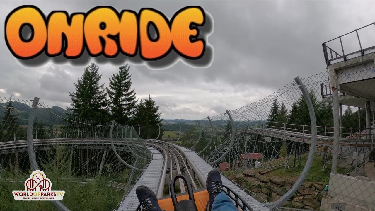 Höllen Coaster - Onride - Freizeitpark Edelwies – Rodelbahn Achterbahn (POV) Wiegand Alpine Coaster