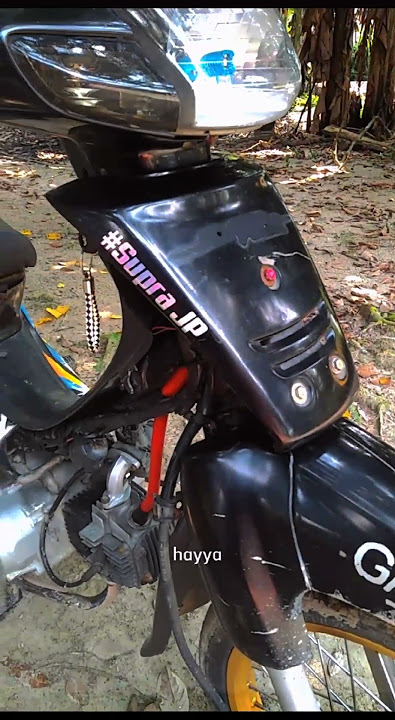 modifikasi supra x lama||kok gak ganteng²motornya#shorts