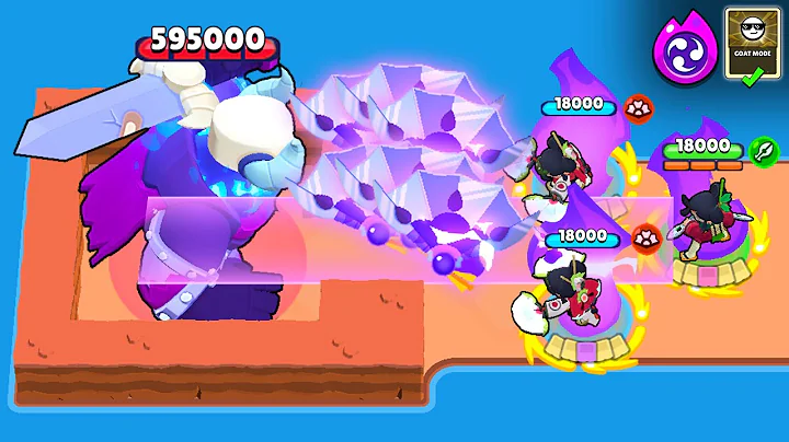 INFINITE HYPERCHARGE GOAT MODE BROKE BOSS IN SECONDS 🤯 Brawl Stars 2025 Funny Moments ep.1868