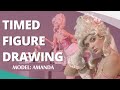 Marie antoinette timed figure drawing session