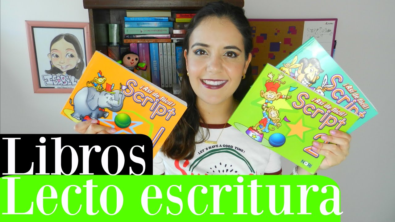 pistola Trágico Autonomía LIBROS PARA ENSEÑAR A LEER Y ESCRIBIR | LECTO ESCRITURA | Isa Gabuardi -  YouTube