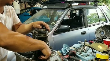 06 SI civic LSD trans to 02-04 speedo and shift selector conversion PART 2