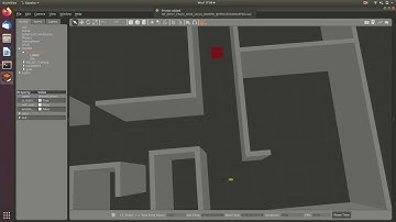 DQN For Robot Navigation Training Environment Functionality Demo