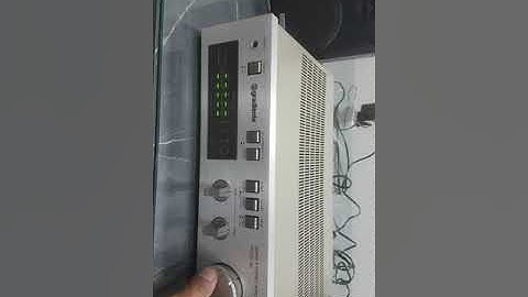 VENDIDO - AMPLIFICADOR GRADIENTE MODEL 166 -   RJ-