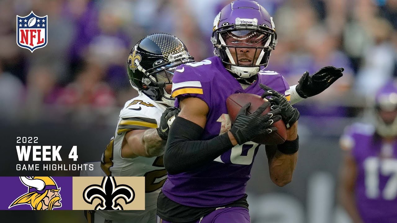 Vikings vs. Saints Wild Card Round Highlights