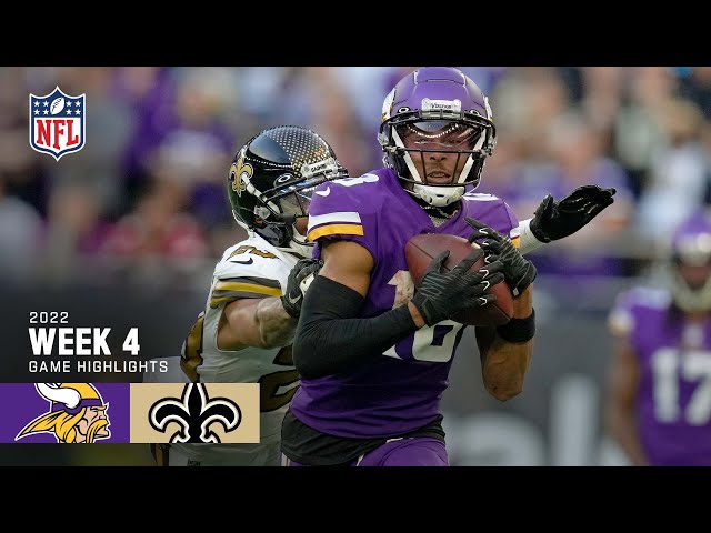 Vikings vs. Saints Wild Card Round Highlights