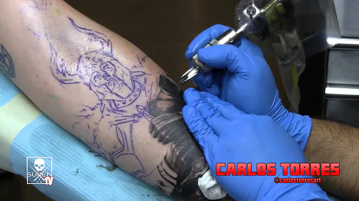 Tattoo Time Lapse with Carlos Torres