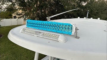 Black oak LED 20” combo vs Lumitec Razor flood