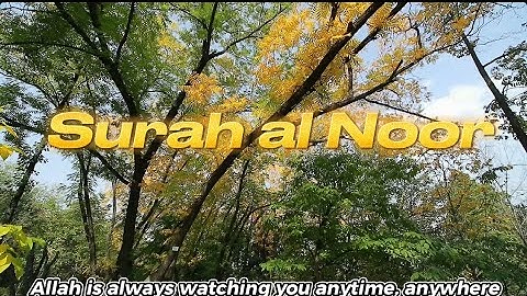 Surah al Noor  سورة النور. is the 24th chapter of the Quran #holyquran #quranverse #motivation #urdu