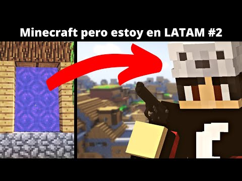 Minecraft pero estoy en latinoamérica #2 (Reto Latam) | El lado oscuro de Latam