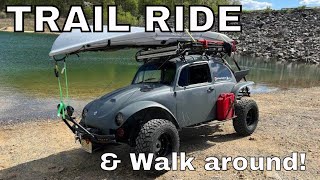 Awesome VW Baja first trail ride and walk around. #vw #baja #bajabug #offroad #fabrication #mechanic