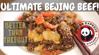 ULTIMATE BEJING BEEF RECIPE| Better Than Takeout (Panda Express) MUST TRY! SUPER EASY! #BejingBeef