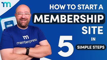 How To Start a Membership Site in 5 Simple Steps!