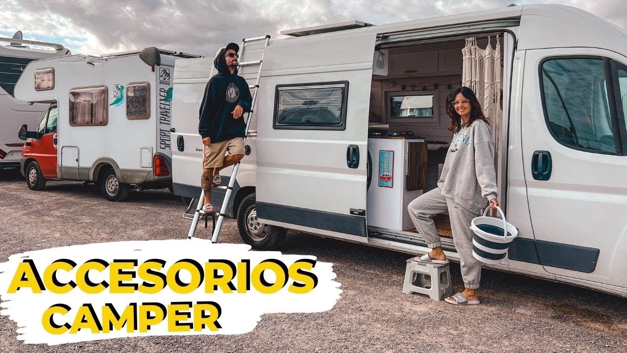 🔴7 ACCESORIOS IMPRESCINDIBLES🔴 para 🚐TU FURGO O COCHE CAMPER