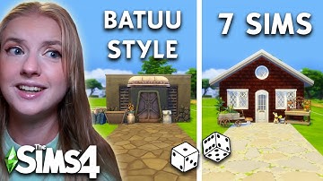 I Let a RANDOM Generator Decide my Sims 4 Tiny Homes...