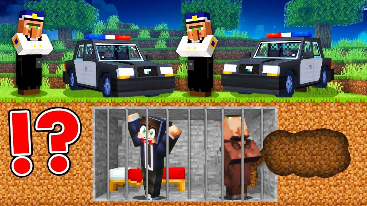 Villageri Su Me Zarobili u PODZEMNOM ZATVORU u Minecraftu