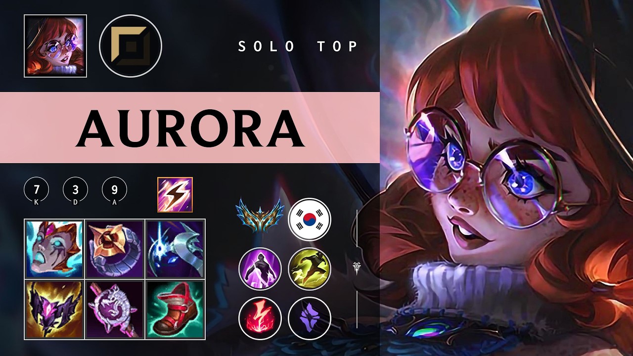 Aurora Top vs Ryze - KR Challenger Patch 26.04