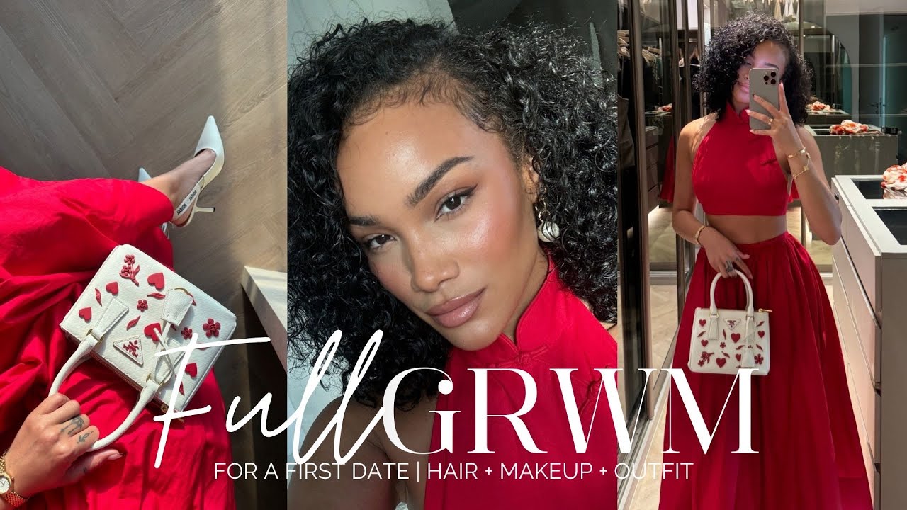 полная подготовка к первому свиданию со мной | прическа + макияж + наряд + ароматы | allyiahsface...