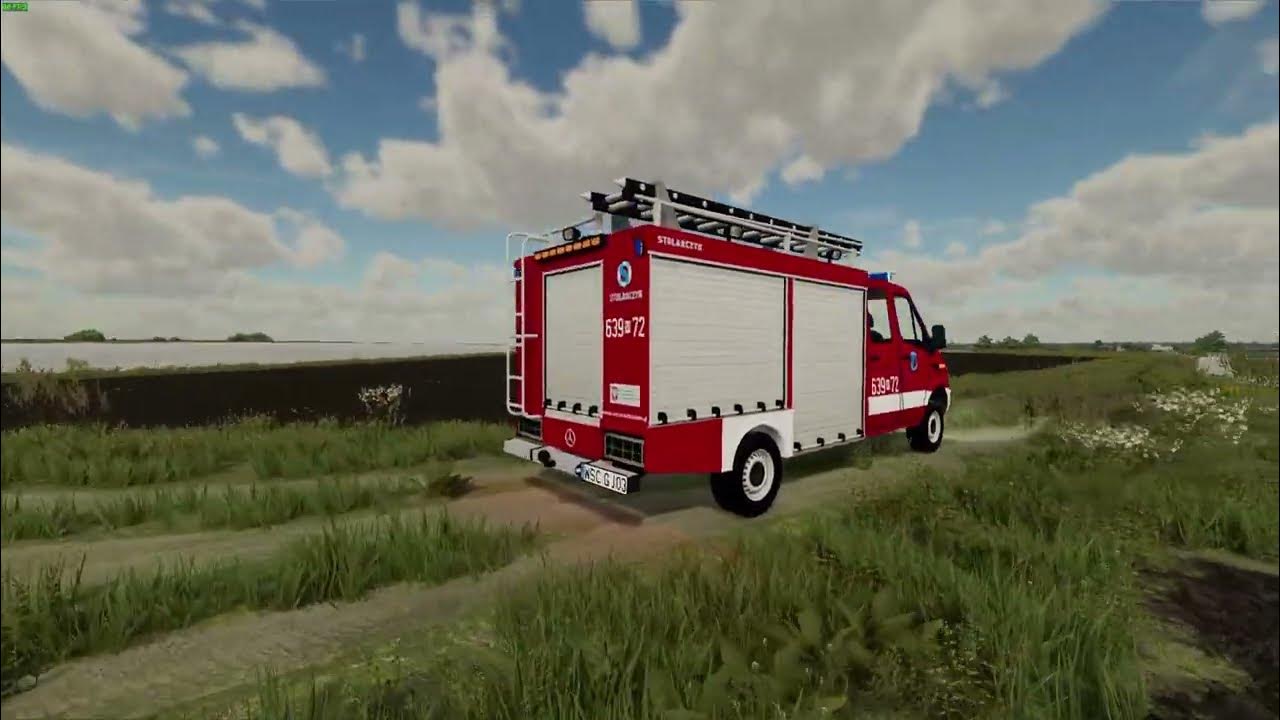  fs22 prezentacja mercedesa sprintera slrt stolarczyk z osp