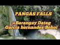 PANGAS FALLS | Barangay Datag Garcia Hernandez Bohol || exploring our nature