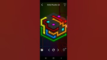 How to solve cube connect (day  1 level 12)