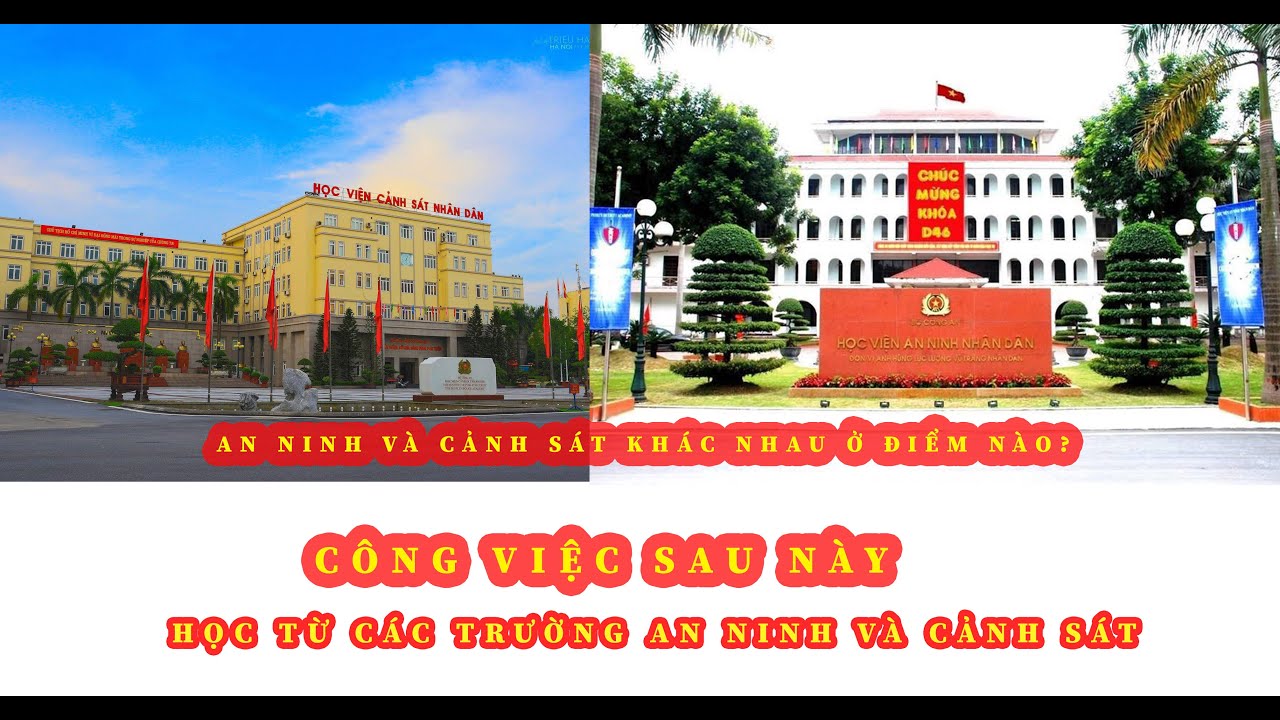 Điểm học viện an ninh | TUYỂN SINH CAND | NÊN CHỌN HỌC VIỆN CẢNH SÁT HAY HỌC VIỆN AN NINH?