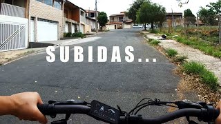 Como é o desempenho de uma bike elétrica "Fraquinha"? 350W 10Ah