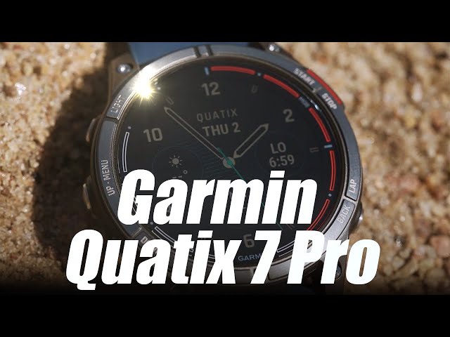 Sailing in Style: The Garmin Quatix 7 Pro Unveiled!