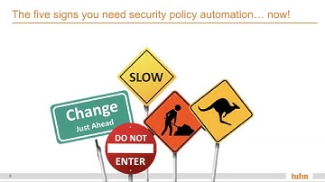 Tufin - Security Policy Automation in this Expanded Telecommuting Era