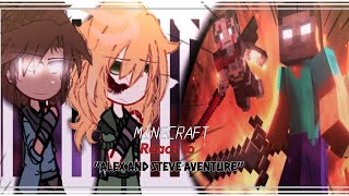 Minecraft react to alex and steve aventure || Part 1 / ?¿