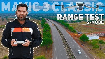 Dji Mavic 3 Classic || How Far Can the DJI Mavic 3 Classic Drone Really Fly? Range Test Revealed!