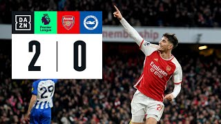 Extended HLs: Arsenal v. Brighton Matchweek 17