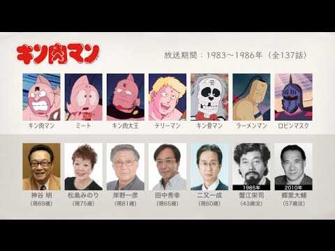 長寿アニメの声優さんたちは こんな顔 パート5 Youtube