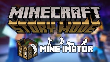 Minecraft Story Mode Mine-imator [test 3] Jesse VS Ivor