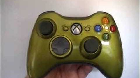 Modified Candy green Xbox 360 Controller with green led mod - kiwicupra