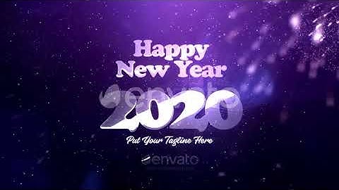 New Year Countdown 2020 | After Effects Openers - Envato elements