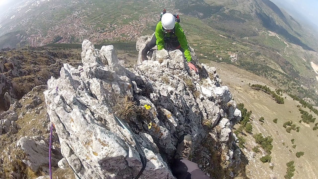 Serra di Celano - Cresta Ovest - Video in HD