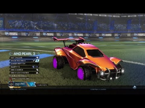 Anodized Pearl Paint Finish Showcase Rocket League Youtube