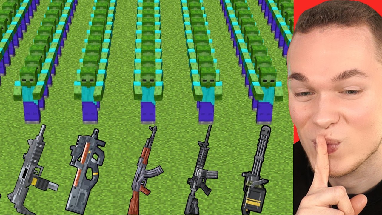 Welche TaCZ WAFFE ist DIE STÄRKSTE GEGEN BOSSE in Minecraft?
