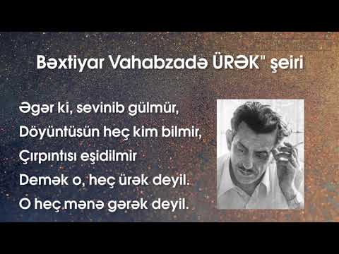 Bəxtiyar Vahabzadə - Ürək şeiri (Səsli)