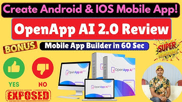 OpenApp AI 2.0 Review | Mobile App Builder | Brett Ingram