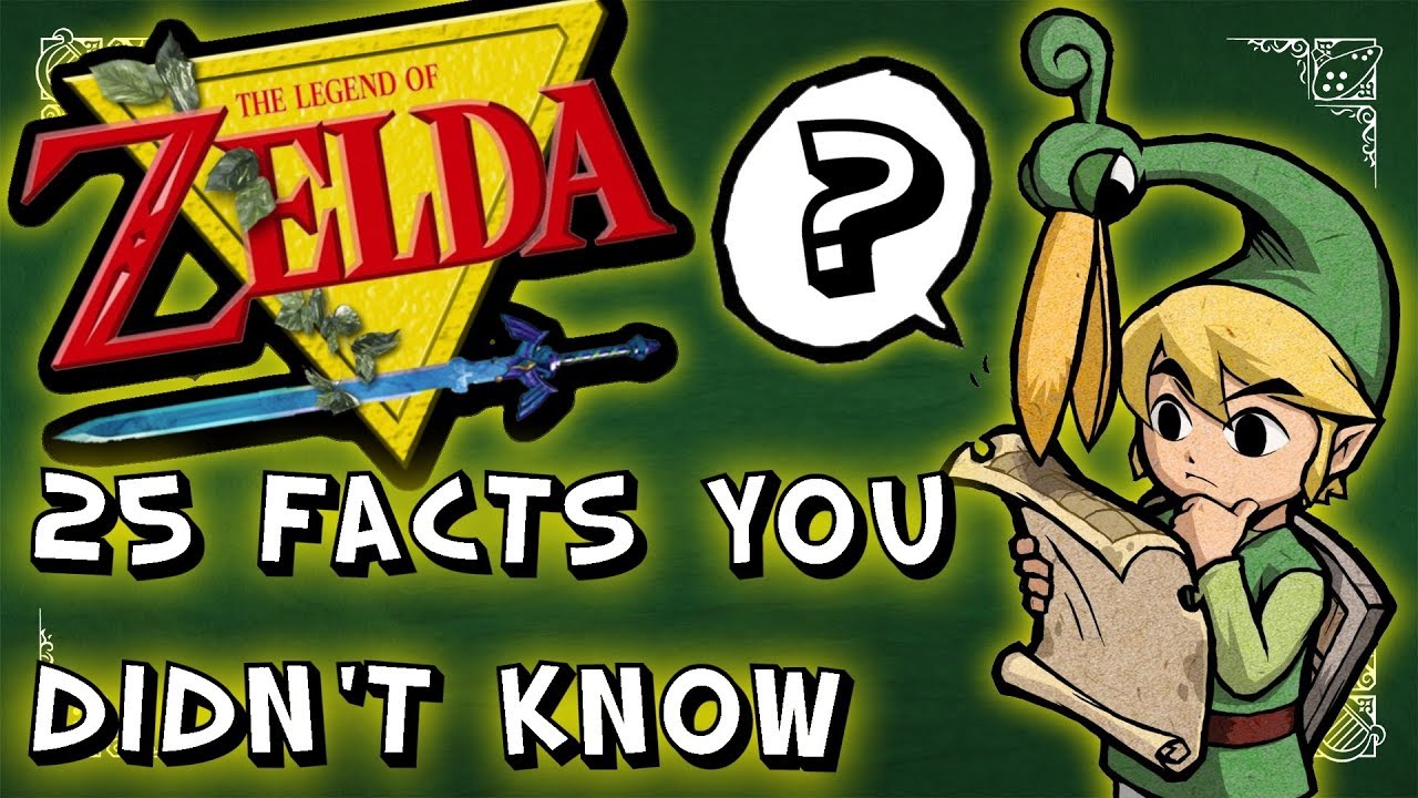 25 Facts You Didn't Know About - Legend Of Zelda (Not seen before
